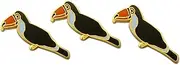 [Novel Merk] Bird – Flying Animal Lapel Pin, Hat Pin & Tie Tack Set - with Clutch Back