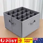 Fabric Shoe Organizer Foldable Shoe Storage Bin Shoe Storage Box for Wardrobe