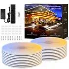 Neon LED Strip Lights White Dimmable 40ft 24V 2700K-6500K, Rope Tape Light IP...