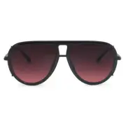Ivy Luxe - Ruby Tangle-Free Round Aviator Sunglasses