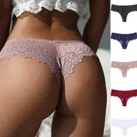 在飛比找ETMall東森購物網優惠-Women Sexy Lace Panties Underw