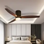 52'' Low Profile Ceiling Fan with Lights Remote Control 3 Color Changing Outdoor