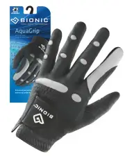 Bionic AquaGrip Golf Glove Wet/All Weather - Mens - Black