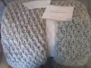 Pottery Barn Donegal knit throw 50 X 60 New w tag
