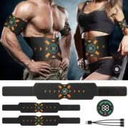 Abs Stimulator Body EMS Abdominal Arm Muscle Stimulator Trainer Toner Massager A