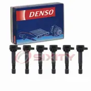 6 pc Denso Direct Ignition Coils for 2003-2008 Honda Pilot 3.5L V6 Spark yl (for: Honda)