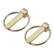 2Pcs 11/32" x 2" Linch Pin with Ring for Boat Kayak Canoe