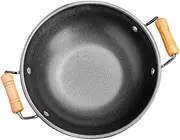 Zerodeko Non Stick Frying Pans Cooking Wok Household Pan Kitchen Cooking Cookware
