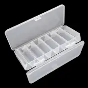 Double Side 14 Compartments Fishing Lure Box, Multi-function Fishing Tackle Box