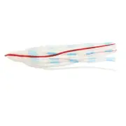 H2O Pro Octopus Skirt 8.5in Striped Lumo Glow