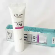OLAY Luminous Niacinamide AHA Super Serum 0.51 Oz NIB Exp 2/25