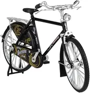 1:10 Scale Vintage Bicycle Model Ornament Sturdy Alloy Craft for Home Dec