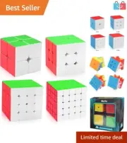 Complete Meilong Speed Cube Collection: Perfect Gift for Kids & Puzzle Lovers