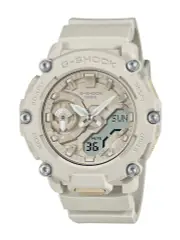 Casio G Shock White Digital And Analogue Watch GA2200NC-7A