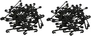 Kisangel 2sets 50pcs Vine Ties Clips for Plants Flexible Plastic Garden Strapping Hooks for Vegetable and Fruit Support Greenhouse Durable and Easy to Use Fixed Clips 50pcs*2