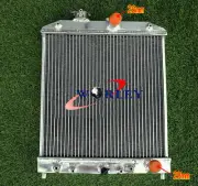3 Row Aluminum Radiator For Honda Civic EK EG D15 D16 28mm Pipe 1992-2000 AT MT