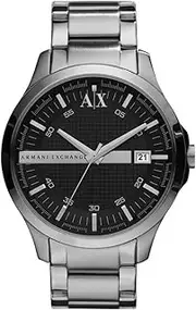Armani Exchange Men's Three-Hand Stainless Steel Watch