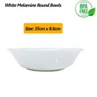 Melamine Bowl Durable Round Noodle Rice Cereal Soup Snack Bowl Dinner Party