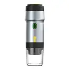 Elosung Silver Portable Fully Automatic Espresso Coffee Machine Universal 3 In 1