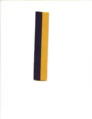 INDIA post 47 medal ribbon - Vir Chakra Gallantry medal - 6 inch length