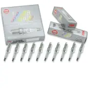 10 pcs NGK Laser Iridium Spark Plugs for 2000-2002 Ford E-450 Econoline gv