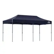 Instahut Gazebo Pop Up 3x6m w/Base Podx4 Marquee Folding Outdoor Wedding Camping
