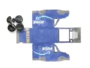 The Studio Midwest Amazon Prime Van Cool Car Handpainted Needlepoint Canvas