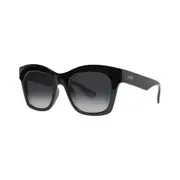 Liive Women’s Dakota Polarised Sunglasses Polished Black with Grey Lens