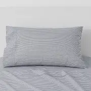 Sheridan Estrada Sheet Set in Marine Size: King Single Cotton
