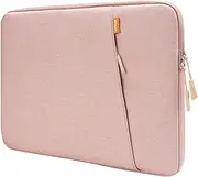 JETech Laptop Sleeve for 14-Inch MacBook Air/Pro, MacBook Pro M4 / M3 / M2 / M1 2021-2024, Waterproof Bag Case with Pocket, Compatible with 14 Inch Notebook (Rose Gold)