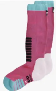 NWT Eurosock Supreme Jr. Ski Socks Magenta Size 2XS