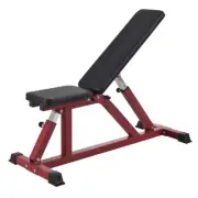iFitness Bestever Adjustable Sit Up Bench Fitness Flat Gym Weight Up to 500 kg