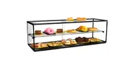 SAYL Ambient Display Two Tier 920mm - Ambient Displays (ICE-ADS0036) - ADS0036-ICE