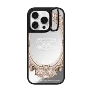 iPhone 16 Pro Mirror Ring Stand Case MagSafe Compatible Unconditional...