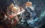 Anime fate apocrypha artist artwork digital art Playmat Gaming Mat
