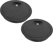 STOBOK Desk Wire Grommet 2pcs Cord Hole Cover Wire Cable Hole Covers Home Desktop Decor Office Use
