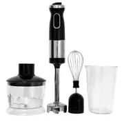 Healthy Choice 700W Electric Hand Stick Blender Food Chopper Mixer Beater Black