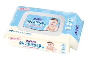 促銷中 五月花嬰兒柔濕巾80抽x3包x8袋-附蓋超厚型  006