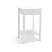 Franco Bedside Table White