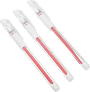 NULYLU Pen Set 3pcs Microblading Marking Pens Permanent Eyebrow Position Waterproof Fine Tip for Precise Lines
