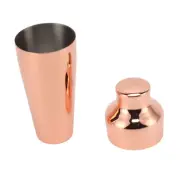 (Rose Gold)Cocktail Shaker 304 Stainless Steel French Style Bartender Shaker