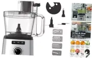 14-Cup Lemon Slicer Food-Processor - Large Feed Chute, 13 Speeds & Pulse, 3