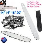 Chainsaw Bar & Chain Combo Fit 14" 16" 18" 20Inch Stihl Husqvarna Ryobi Baumr-AG