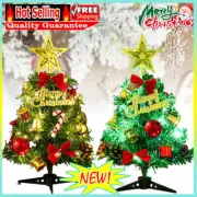 Small Mini Christmas Tree With LED Lights Xmas Tabletop Rtificial Ornament GiHI