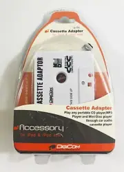 Digicom Accessory Cassette Adapter ip-152 for Ipod & Ipod Mini