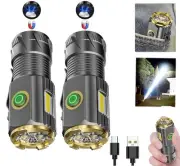 Rechargeable Mini LED Flashlight, 9000 lumens Ultra Bright Small Flashlight, ...