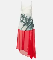 [Jacques Wei] Jacques Wei Printed midi dress AU 8 multicoloured