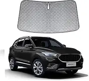 OTTO Shades Thick WindScreen Sunshade for MG ZS 2018-2024 Premium 6 Layers UV Protection Foldable Windshield Sun Visor Heat Shield Cover Make Car Cooler