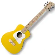 Loog Pro Acoustic VI Yellow Beginner's Children's Acoustic Guitar