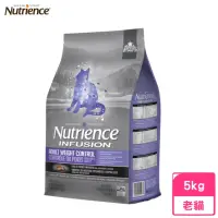 在飛比找momo購物網優惠-【Nutrience 紐崔斯】INFUSION天然高齡體控貓